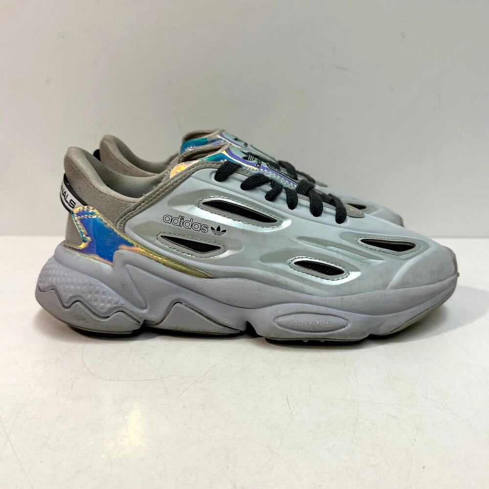 GUC adidas originals Women's Ozweego Celox 'Grey Blue' Foam Runners 1990s Y2K 6
